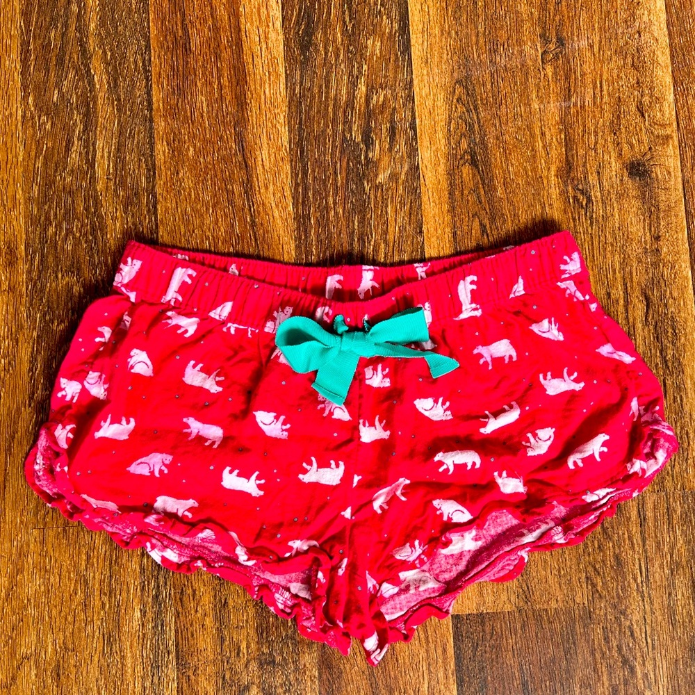 American Eagle Red Pajama Shorts!✨